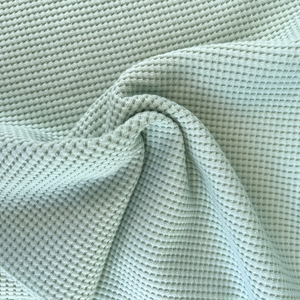 Waffeljersey Organic - soft mint