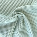 Waffeljersey Organic - soft mint