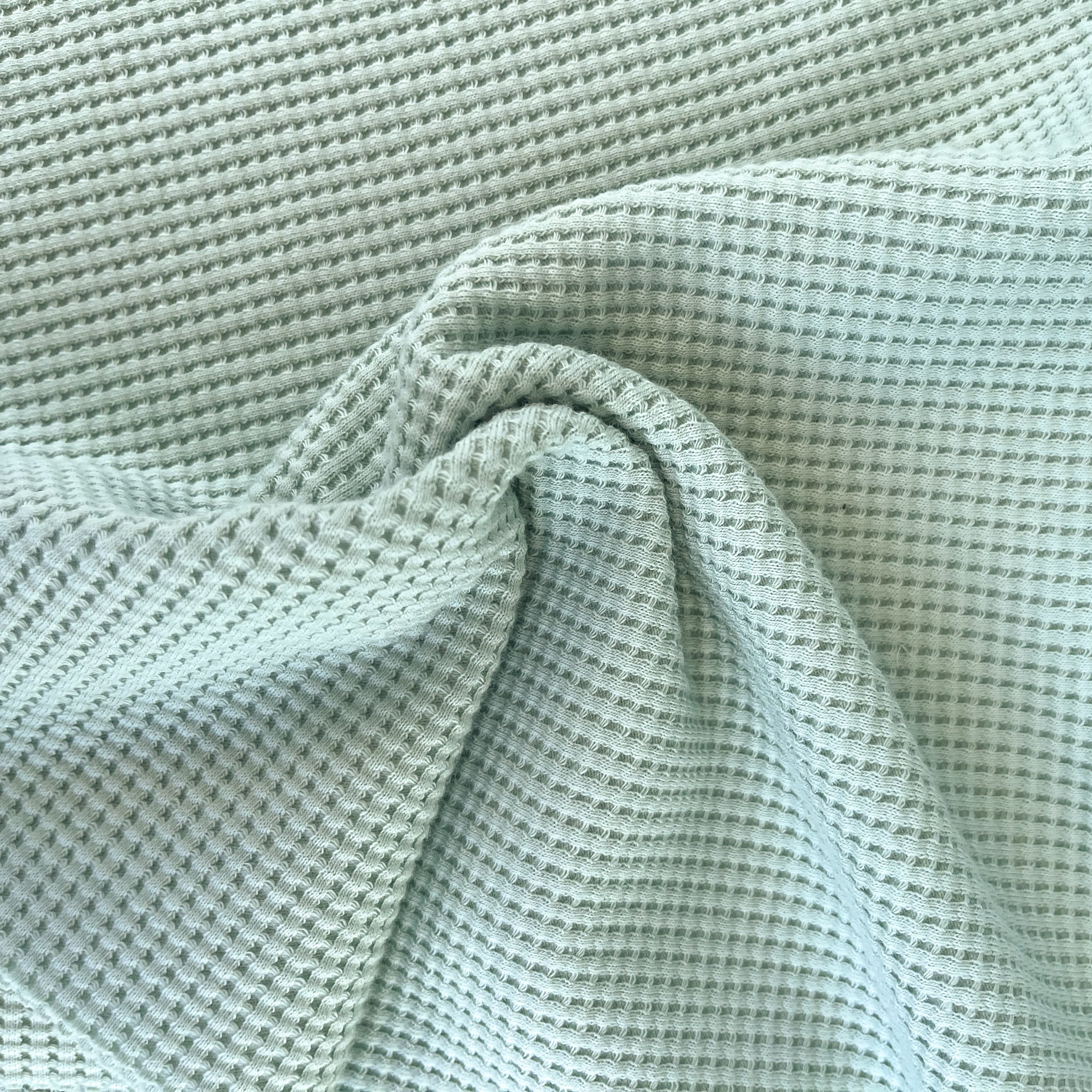 Waffeljersey Organic - soft mint