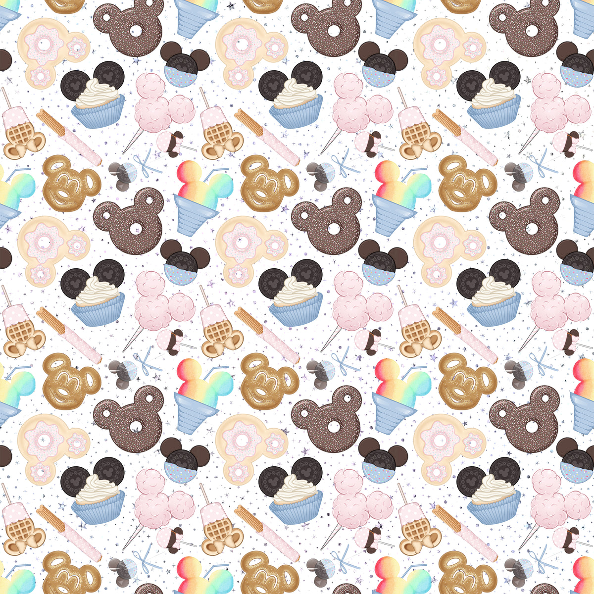 Bio kleine Maus mit Cupcake