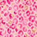 Bio pink goldenes Leopardenmuster - groß