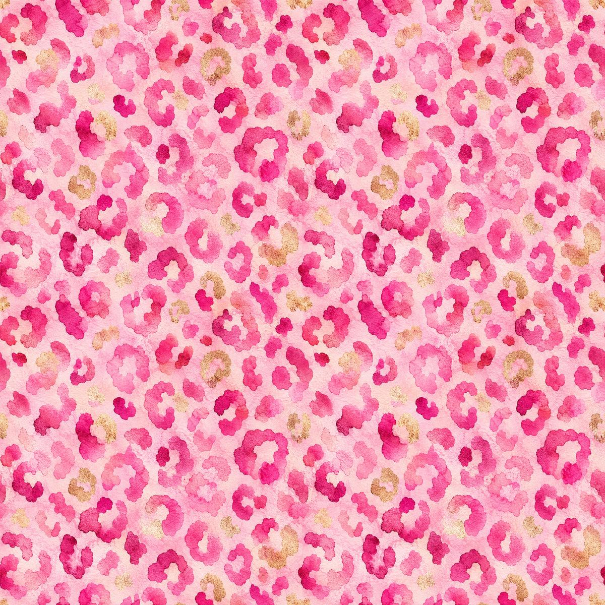 Bio pink goldenes Leopardenmuster - klein