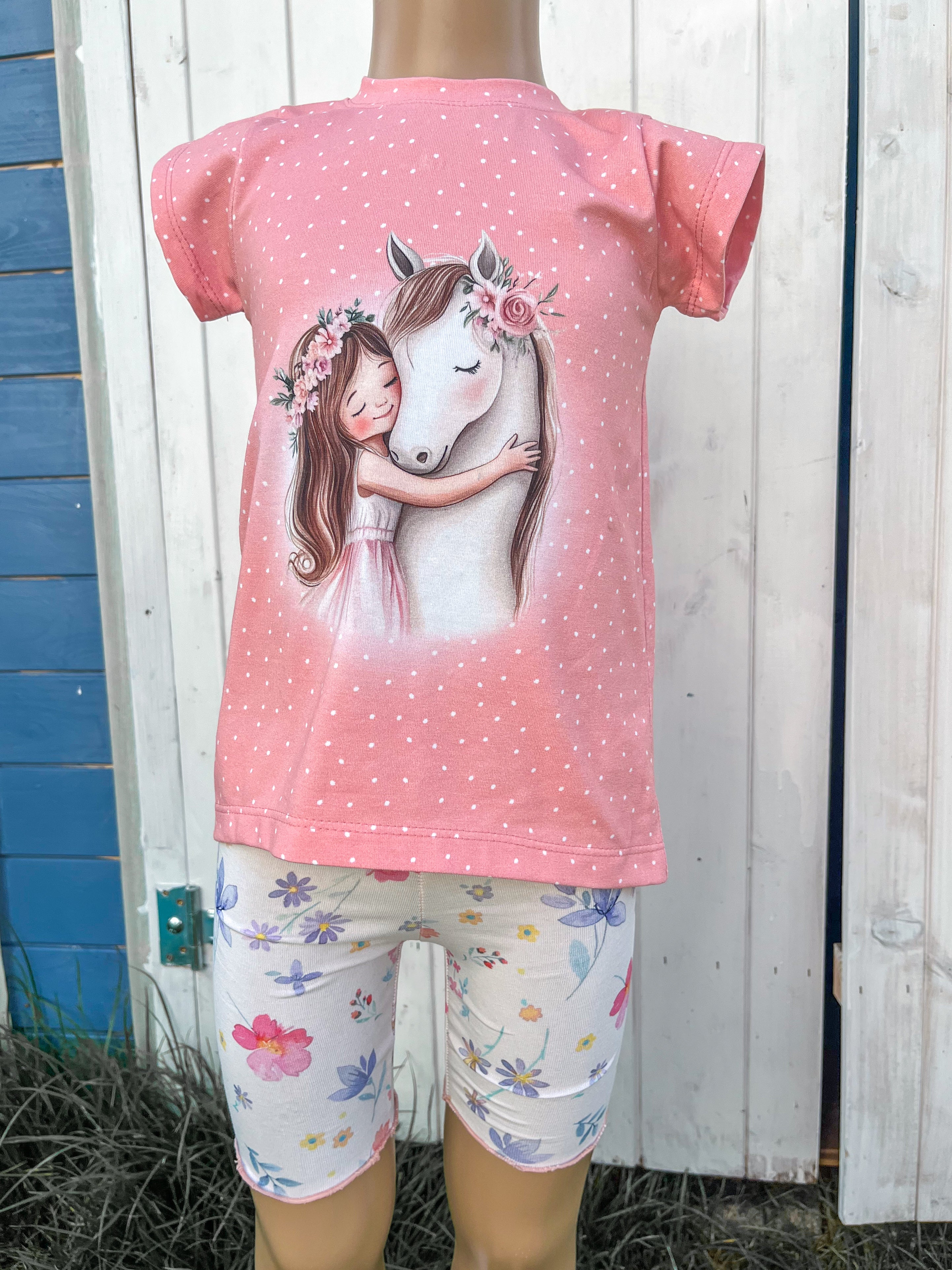 Cutie Shirt Pferdemädchen Gr. 104