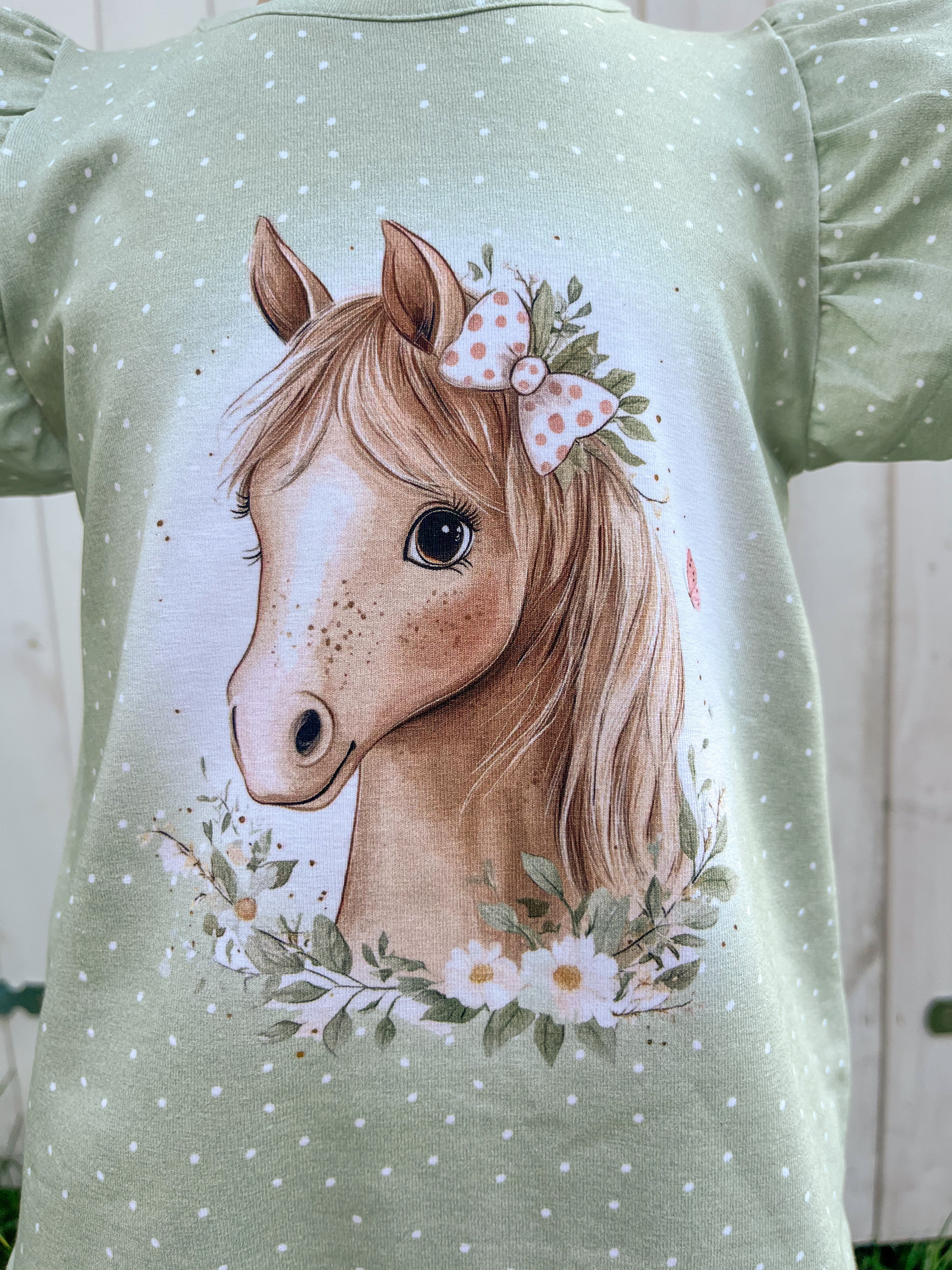 Cutie Shirt Pferd Gr. 122