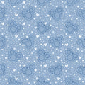 Bio kleine Maus Ohren - blau