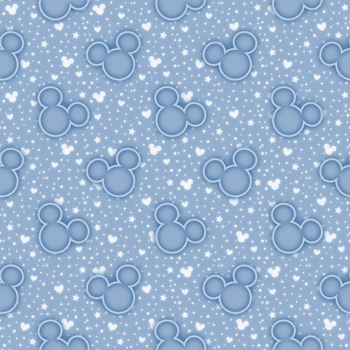 Bio kleine Maus Ohren - blau