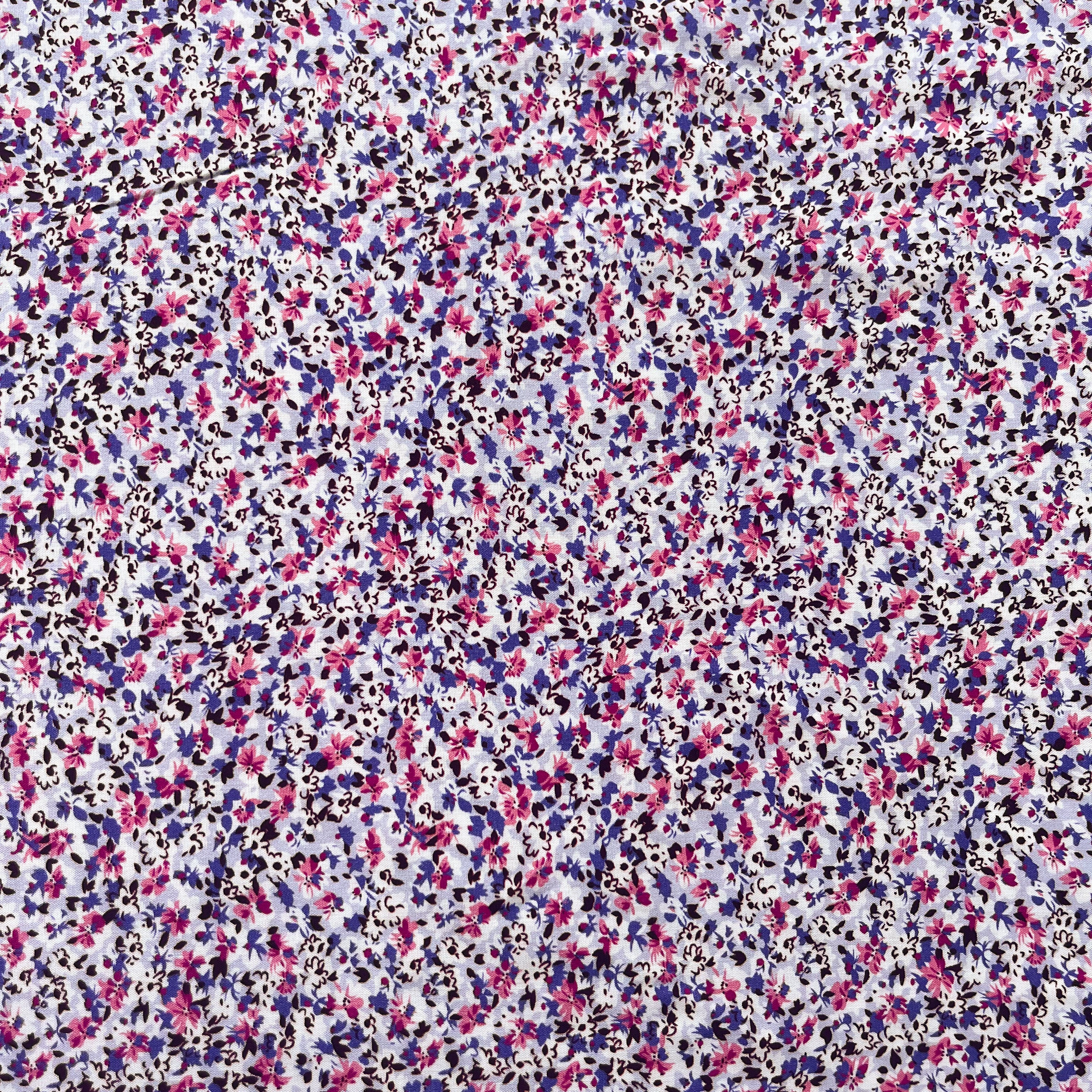 kleine Blumen Viskose