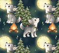 Bio Wolf am Lagerfeuer VORBESTELLUNG