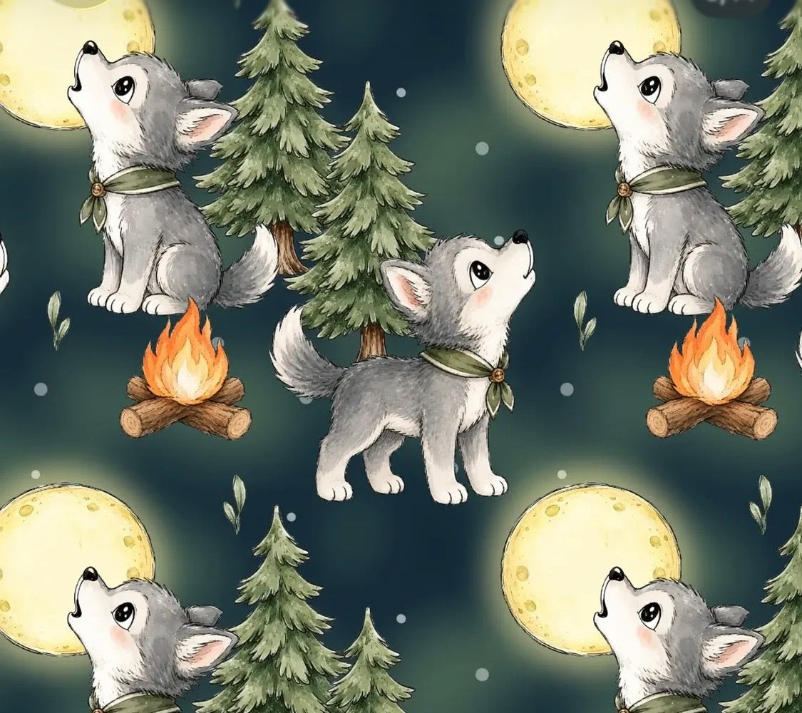 Bio Wolf am Lagerfeuer VORBESTELLUNG