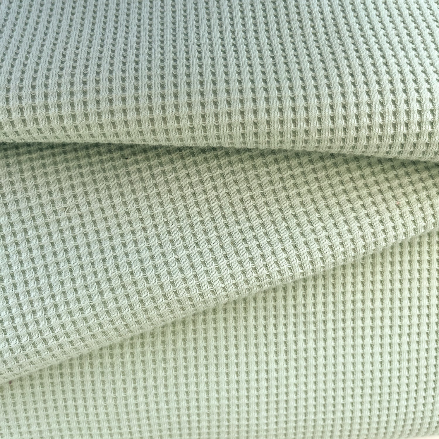 Waffeljersey Organic - soft mint