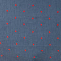 Chambray Stickerei Herzen - jeans
