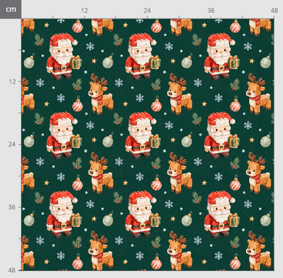 Bio Bausteine Weihnachtsmann