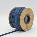 Glitzer Kordel - blau
