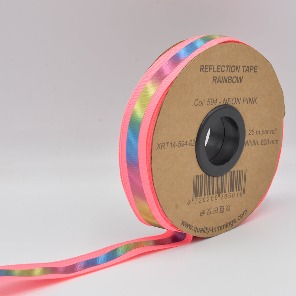 Reflextionstape Regenbogen 20 mm- mehrere Farben