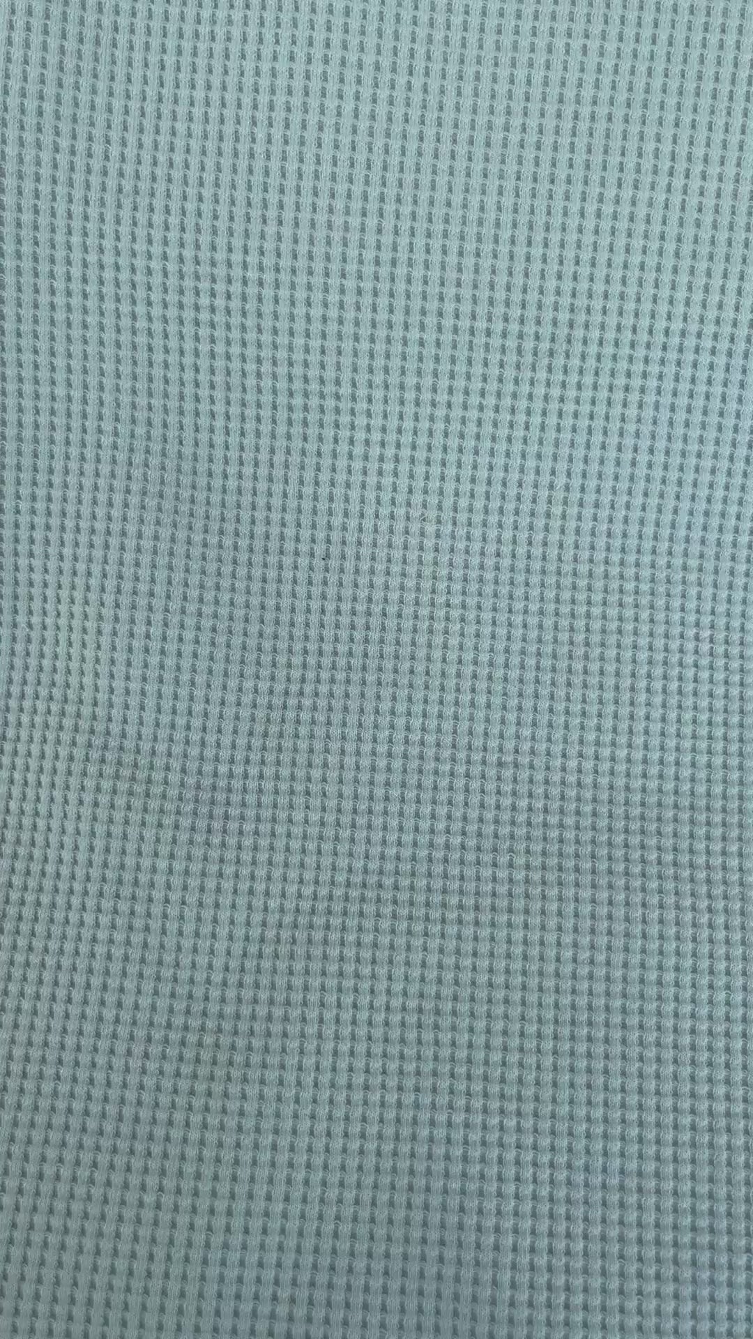 Waffeljersey Organic - soft mint