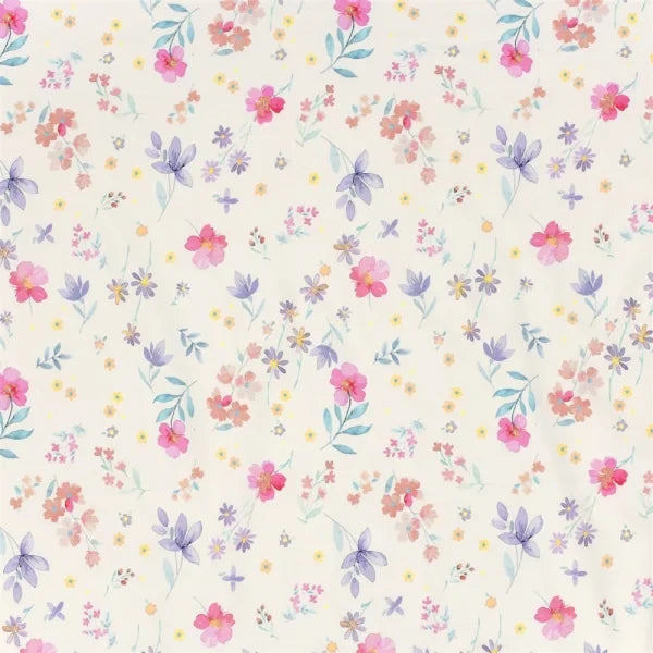 Bio Jersey Blumen