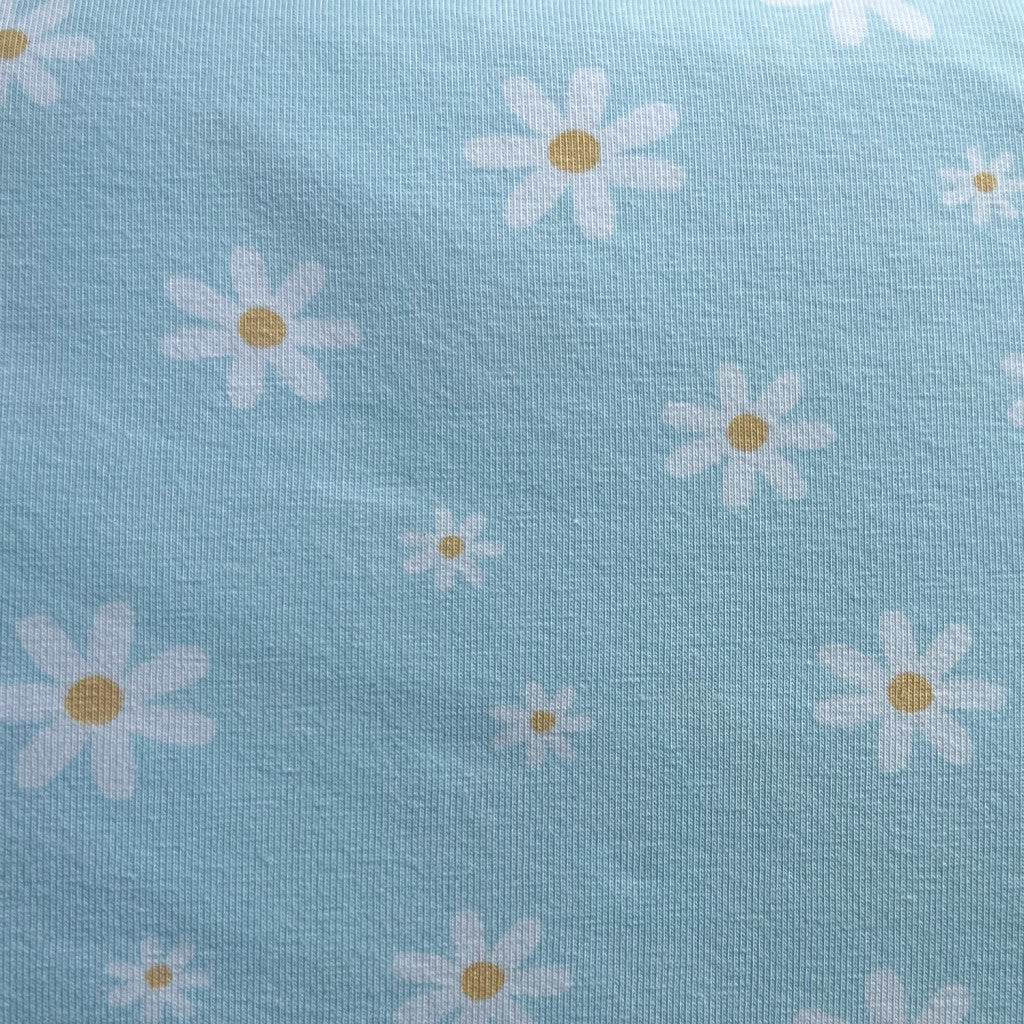 Jersey Gänseblümchen blau