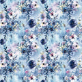 Aquarell Blaue Blumen